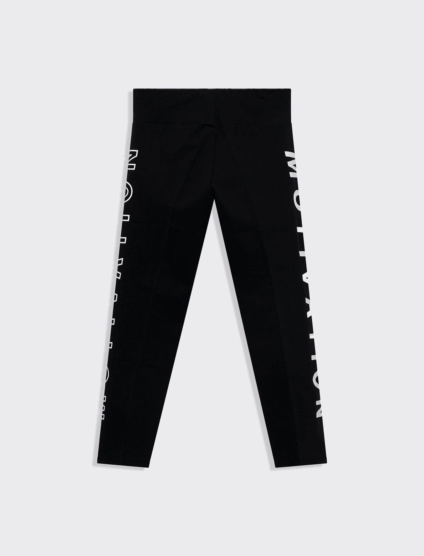 Woman's high-waisted printed leggings - 