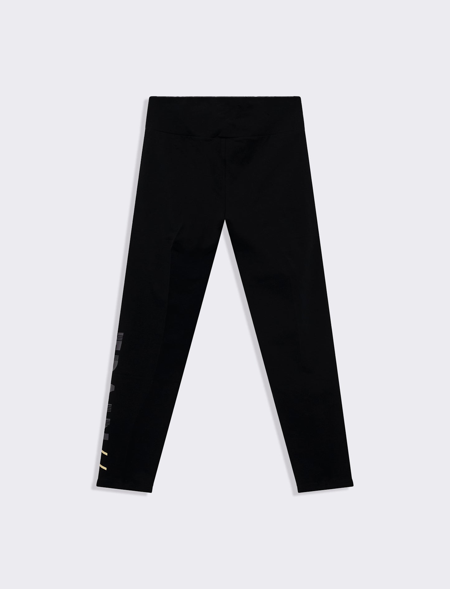 Woman's high-waisted printed leggings - 