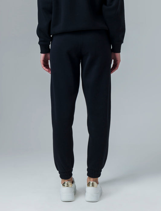 Jogger basico da donna - Nero