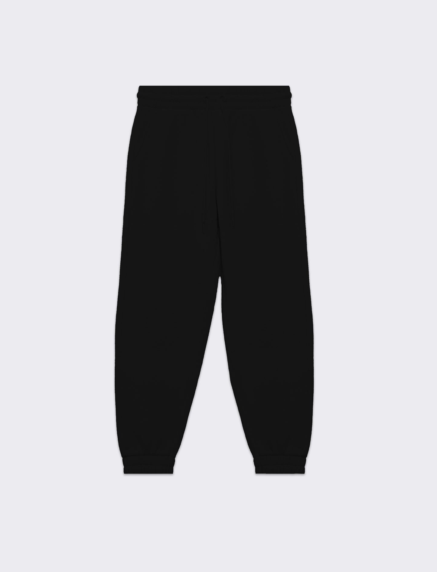 Woman's basic jogger pants for everyday comfort - Black