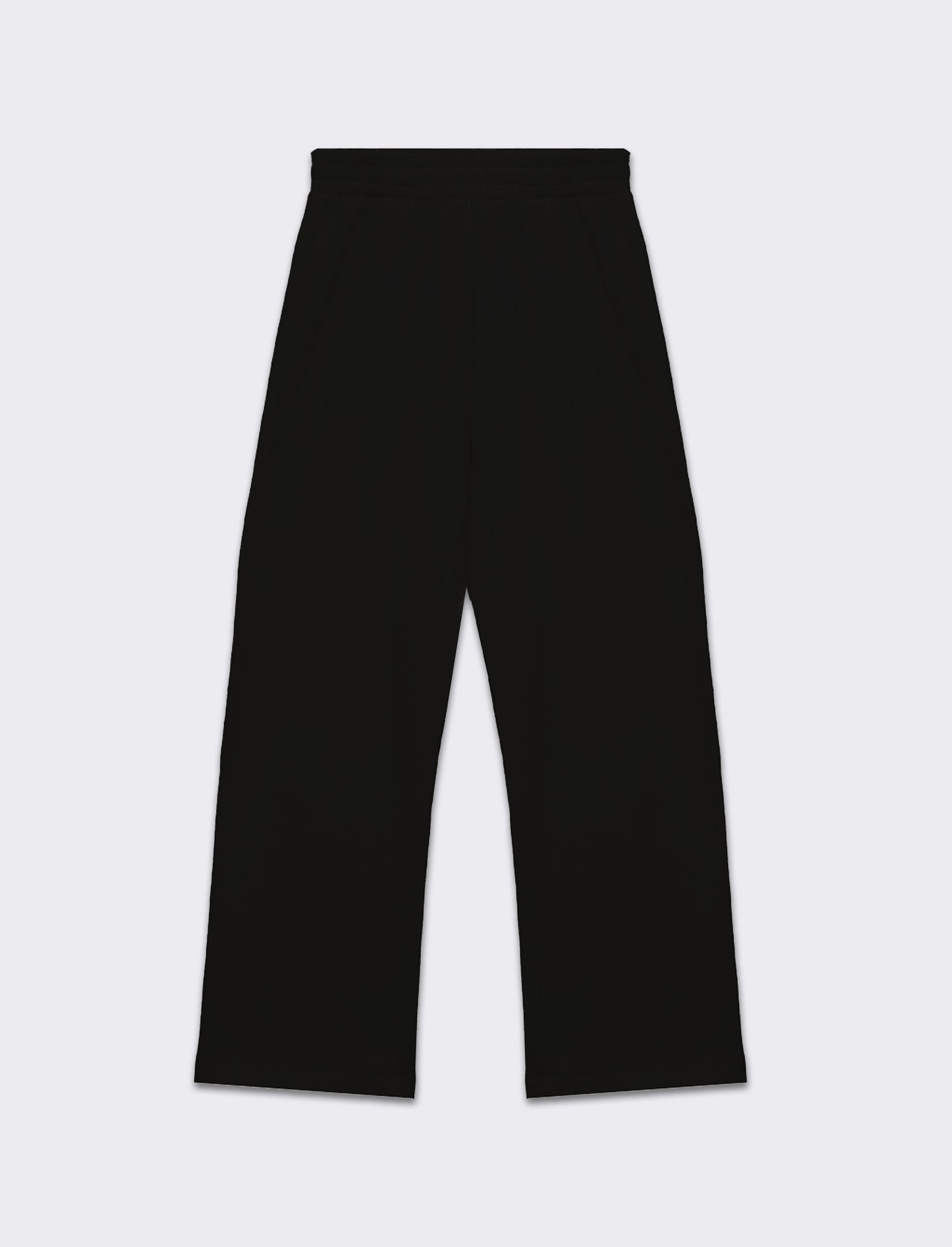 Jogger basico flare da donna - Nero