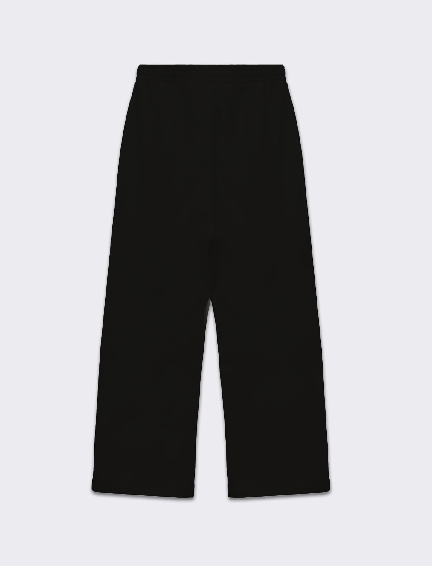 Jogger basico flare da donna - Nero