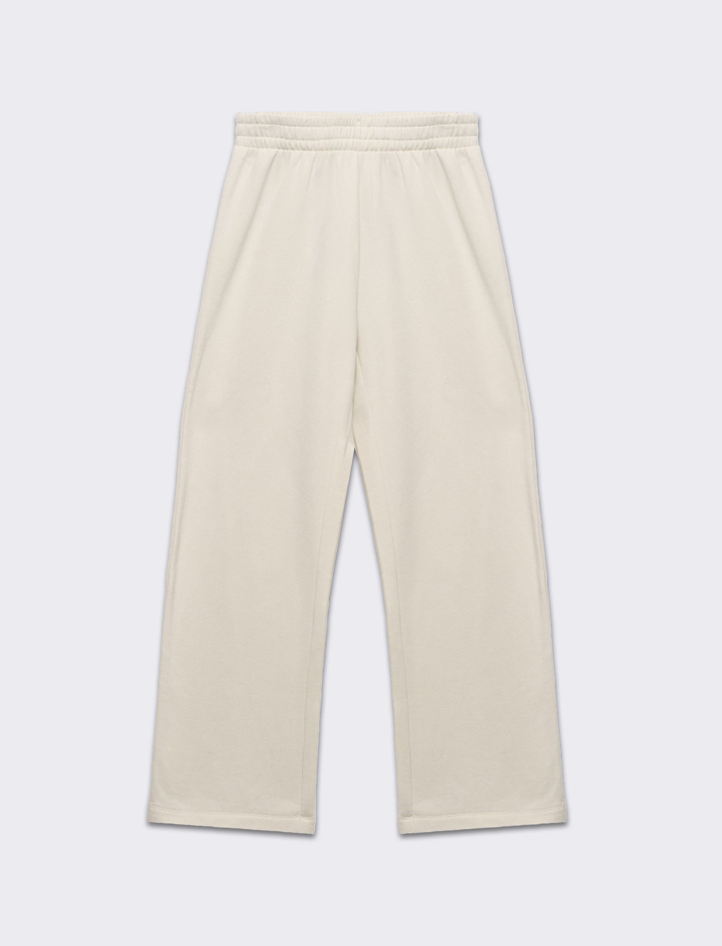 Woman's basic flare joggers for everyday comfort - Beige