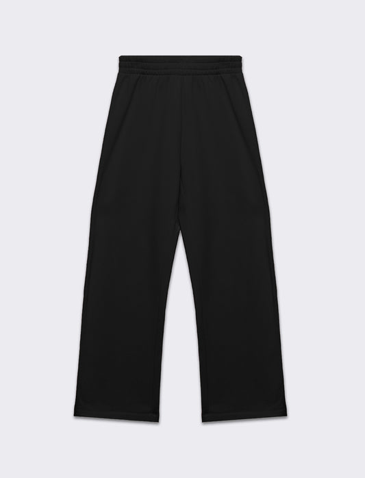 Woman's culotte style joggers for comfort and style - Black