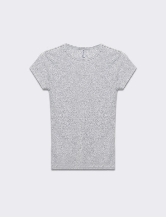 Woman's basic short sleeve t-shirt for men - Grey