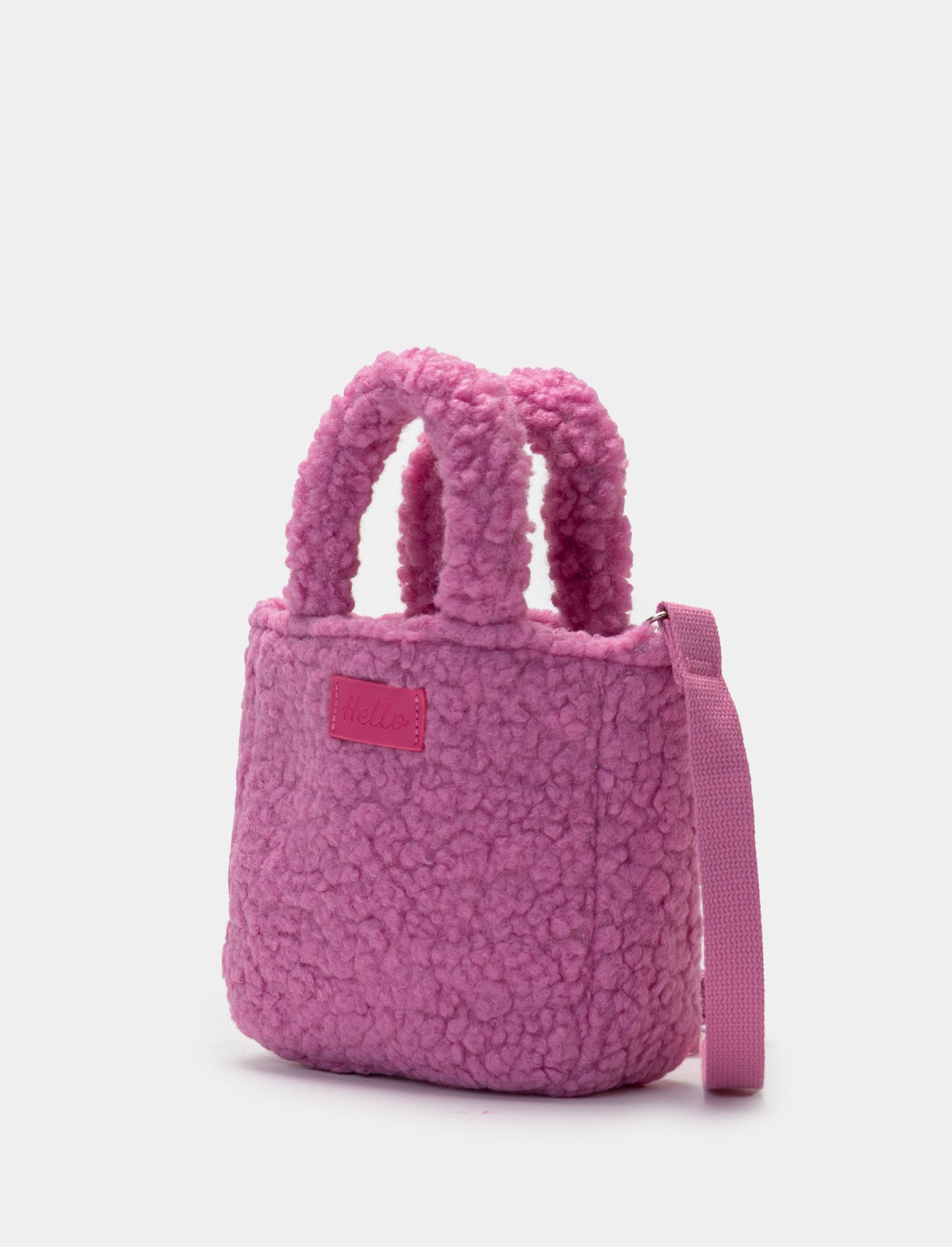 Kids Lamb Shopping Bag - Fuxia