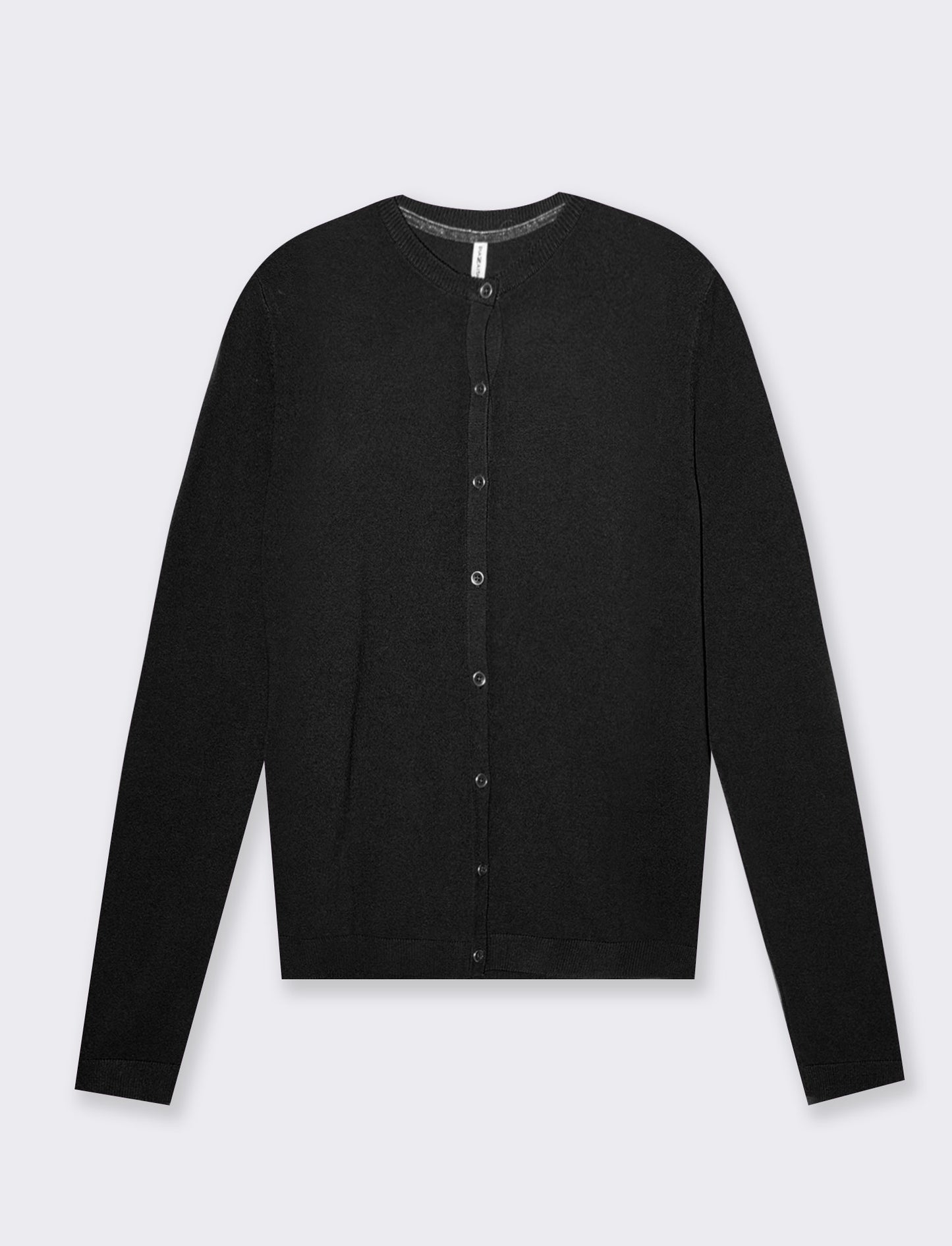 Cardigan basico da donna - Nero