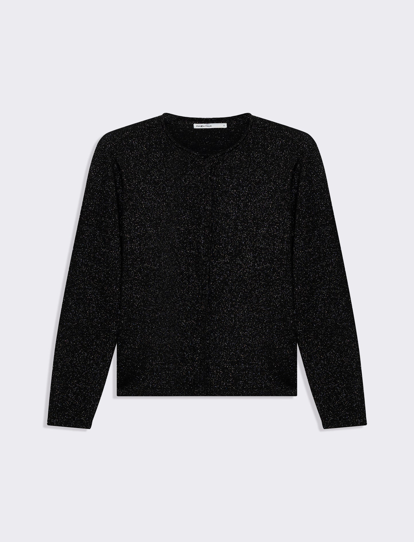 Cardigan manica lunga da donna - Nero