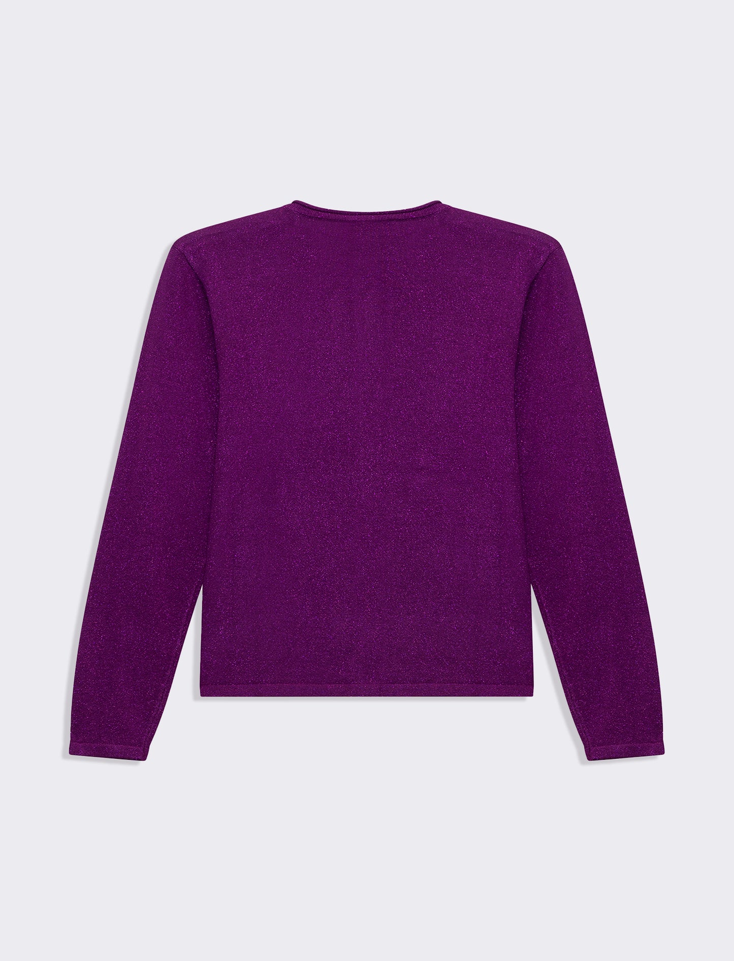 Woman's long sleeve cardigan for men - Purple