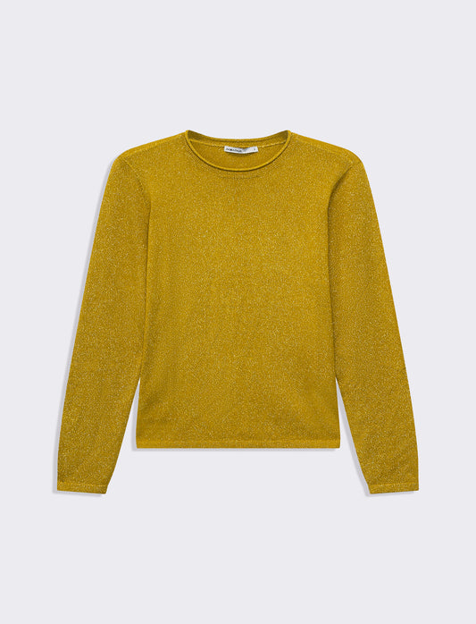 Maglia manica lunga da donna - Mostarda