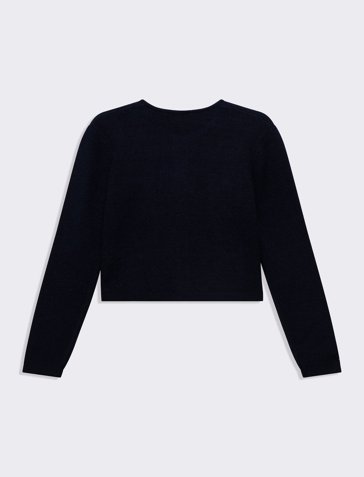 Woman's pocketed cardigan for cozy comfort - Blue