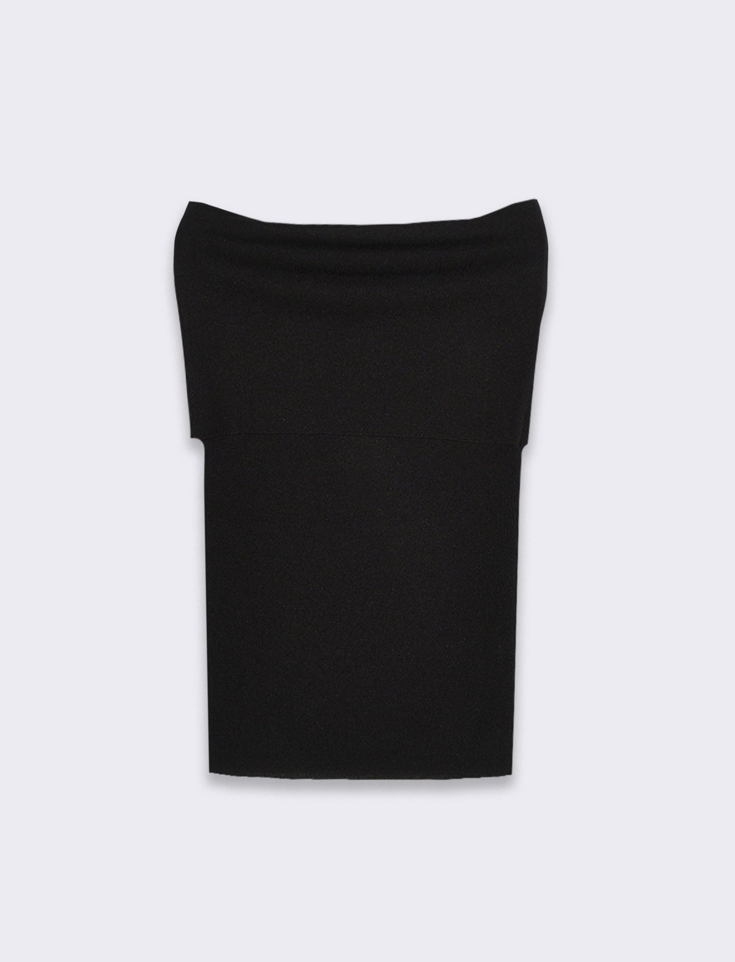 Maglia off shoulder da donna - Nero