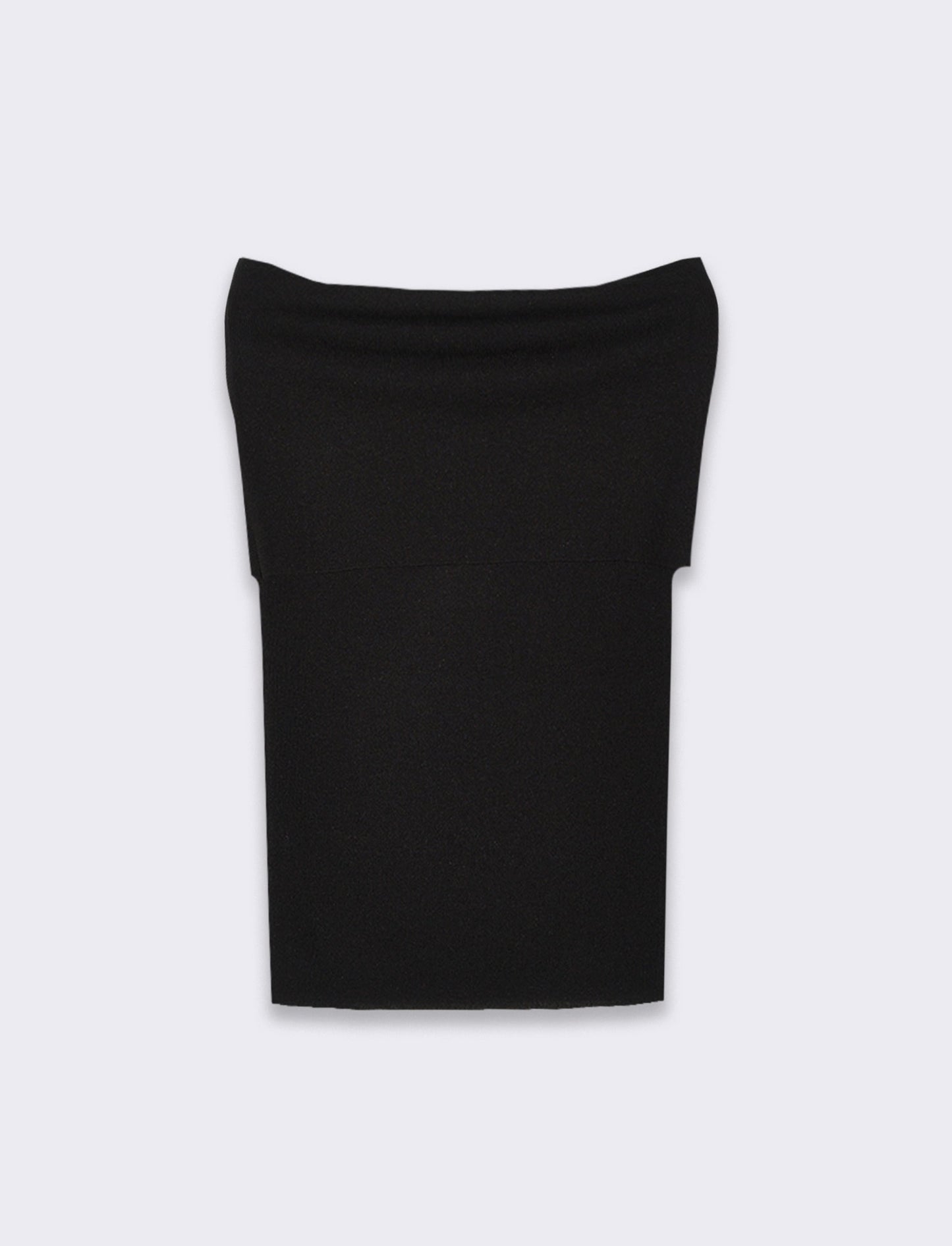 Maglia off shoulder da donna - Nero