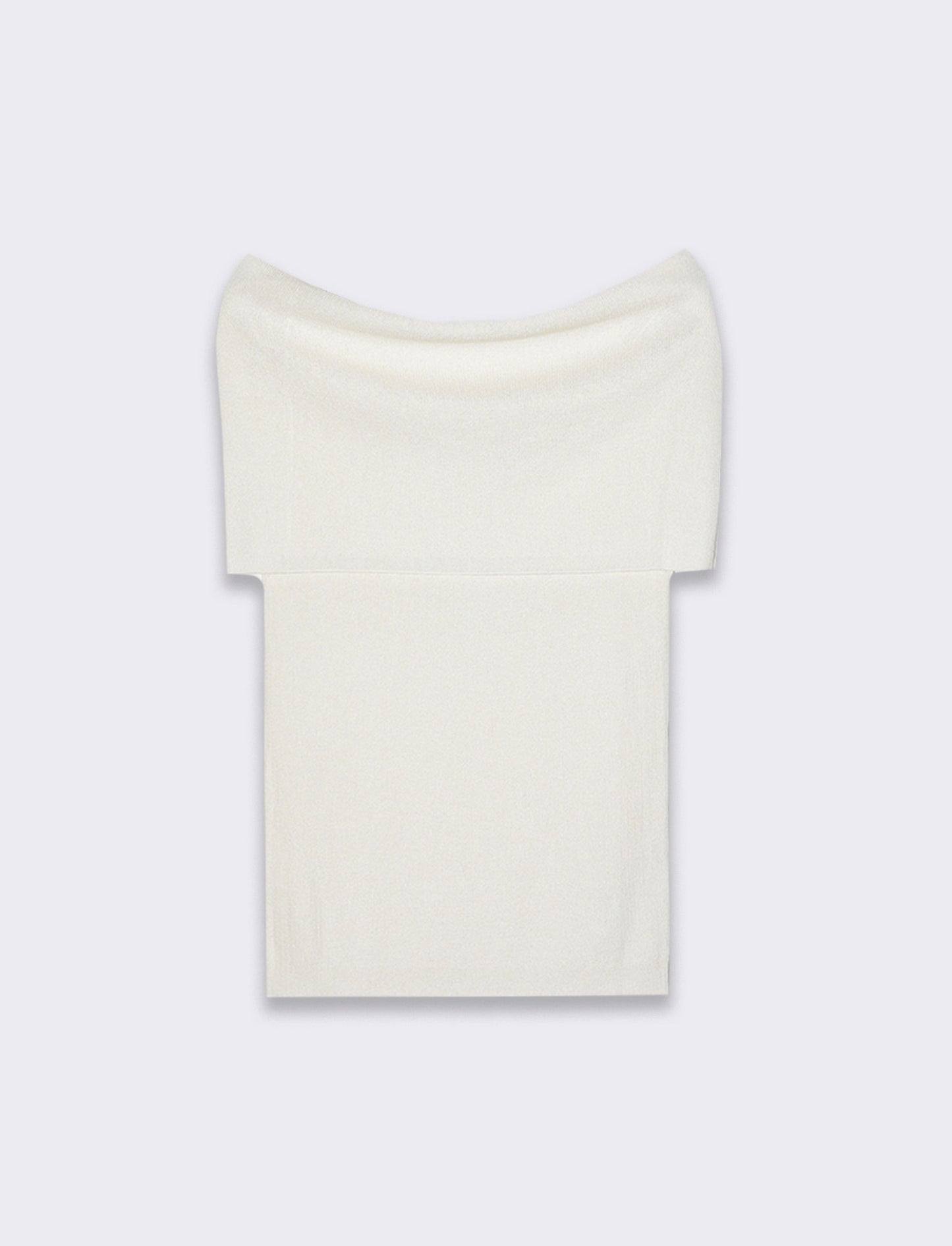 Maglia off shoulder da donna - Avorio