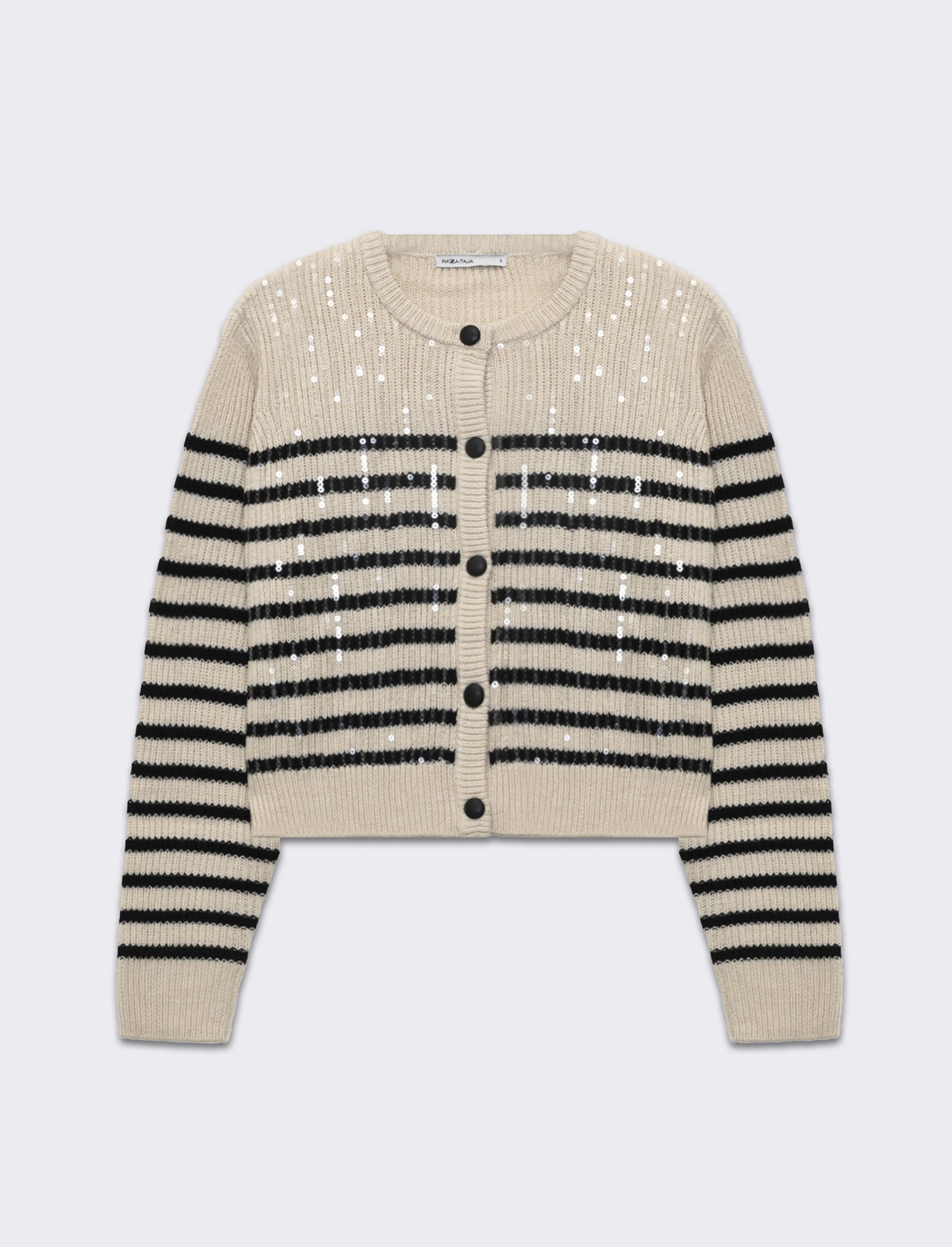 Cardigan con paillettes da donna - var 1