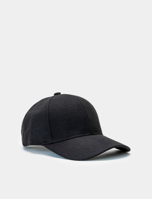 Cappello modello baseball basic da uomo - Nero