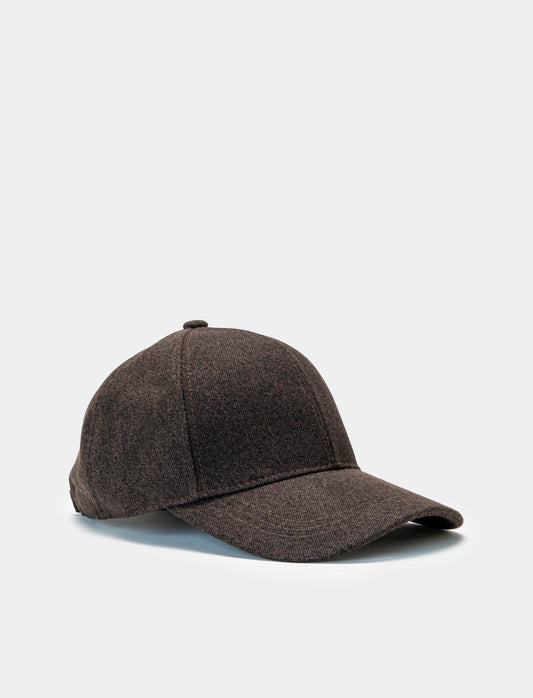 Men's Basic Baseball Cap - Brown