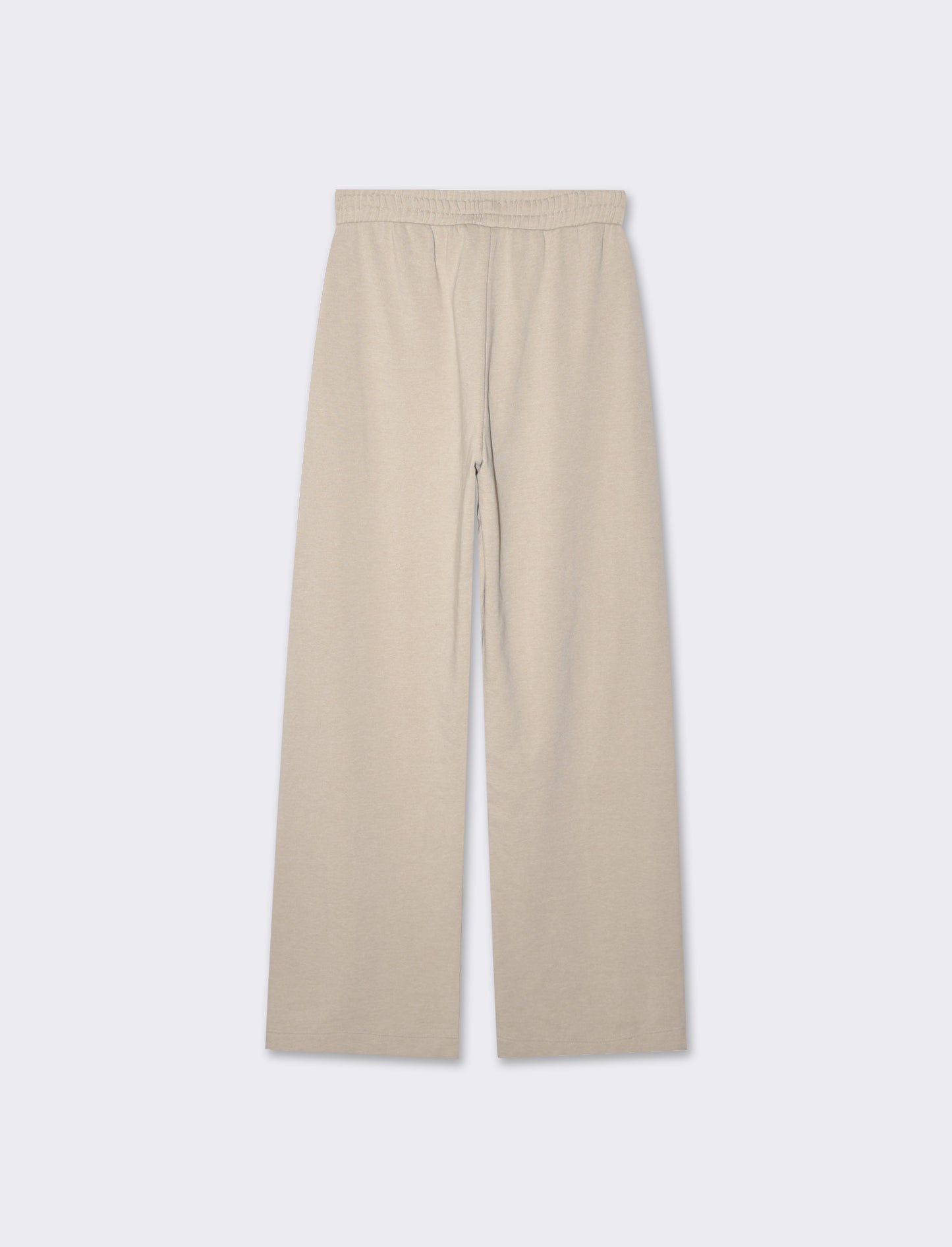Woman's basic flare joggers for everyday comfort - Beige