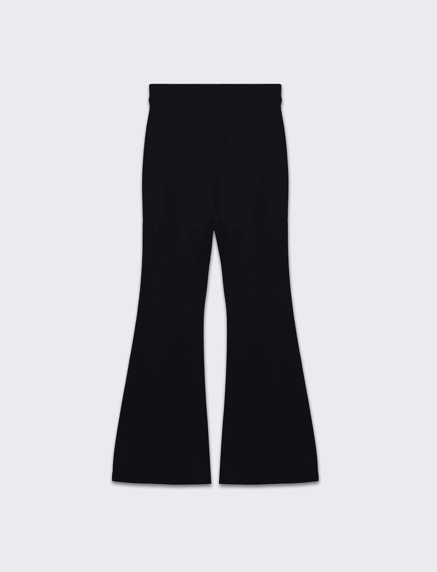 Pantalone basico flare da donna - Nero