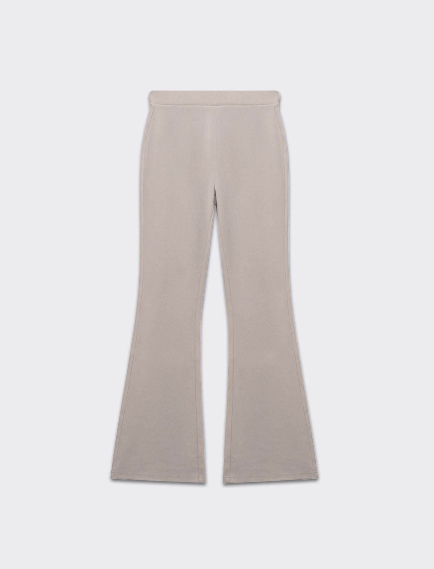 Pantalone basico flare da donna - Sabbia
