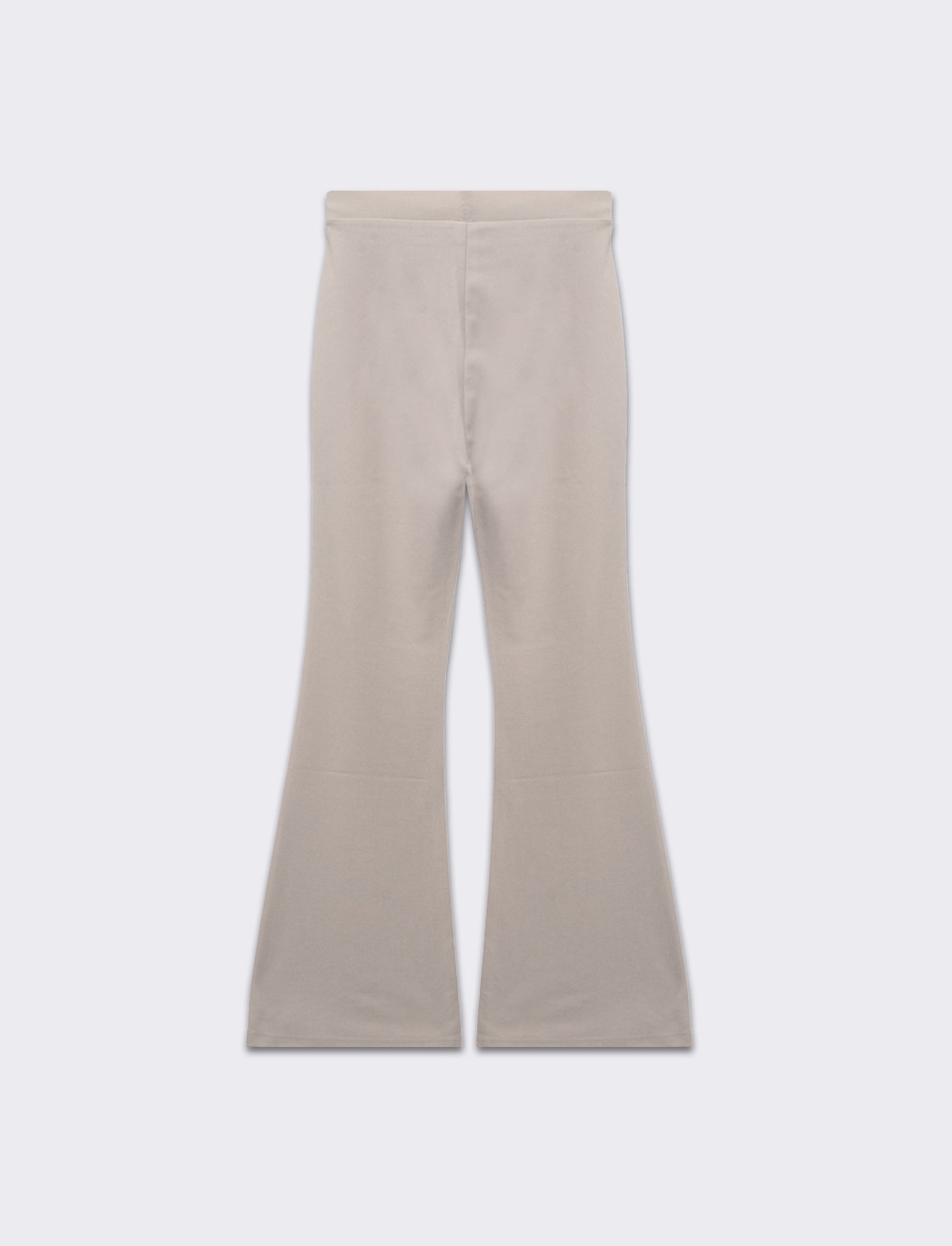 Pantalone basico flare da donna - Sabbia