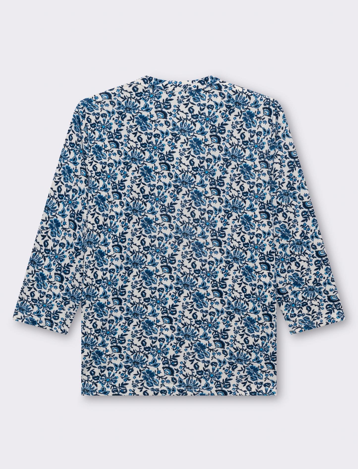 T-shirt con collo alla coreana da donna - var 2