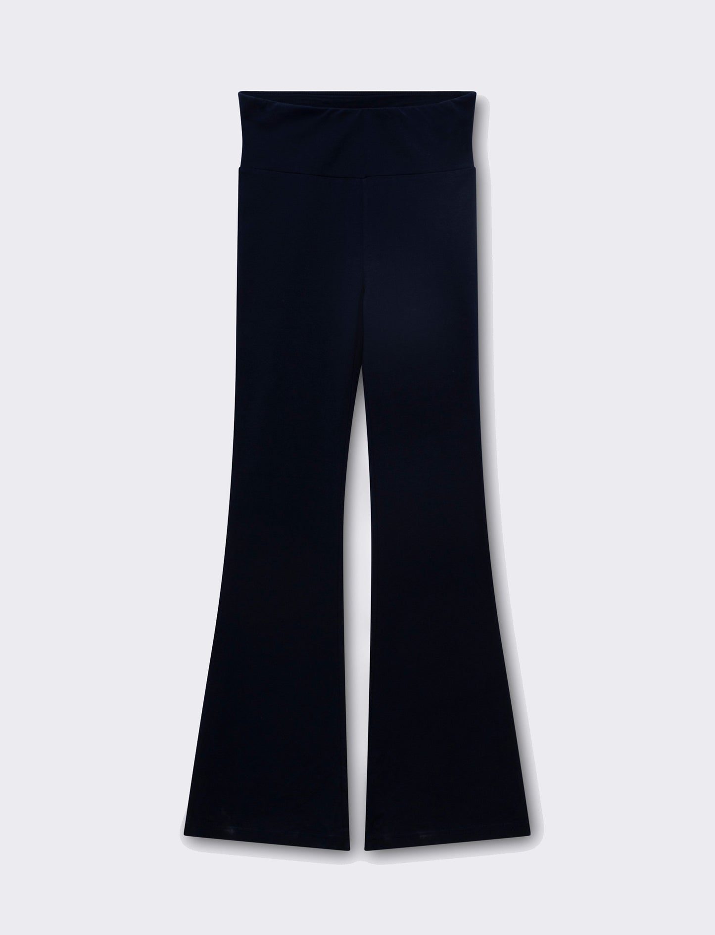 Woman's basic flare leggings for everyday wear - Blue