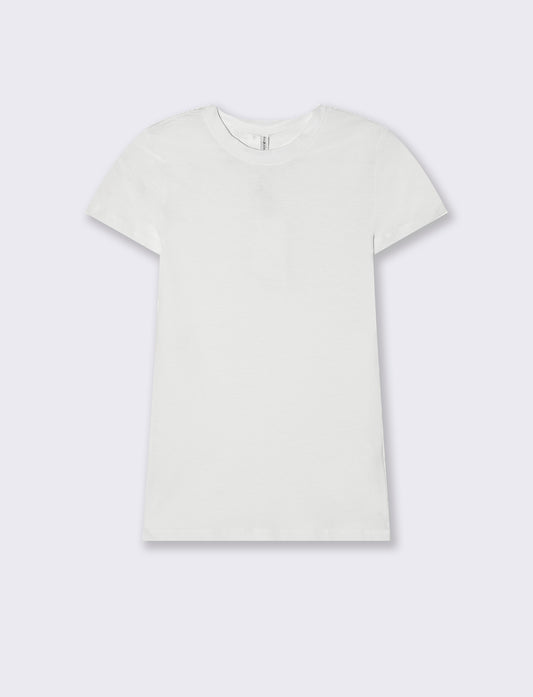 Woman's basic t-shirt for everyday wear - White