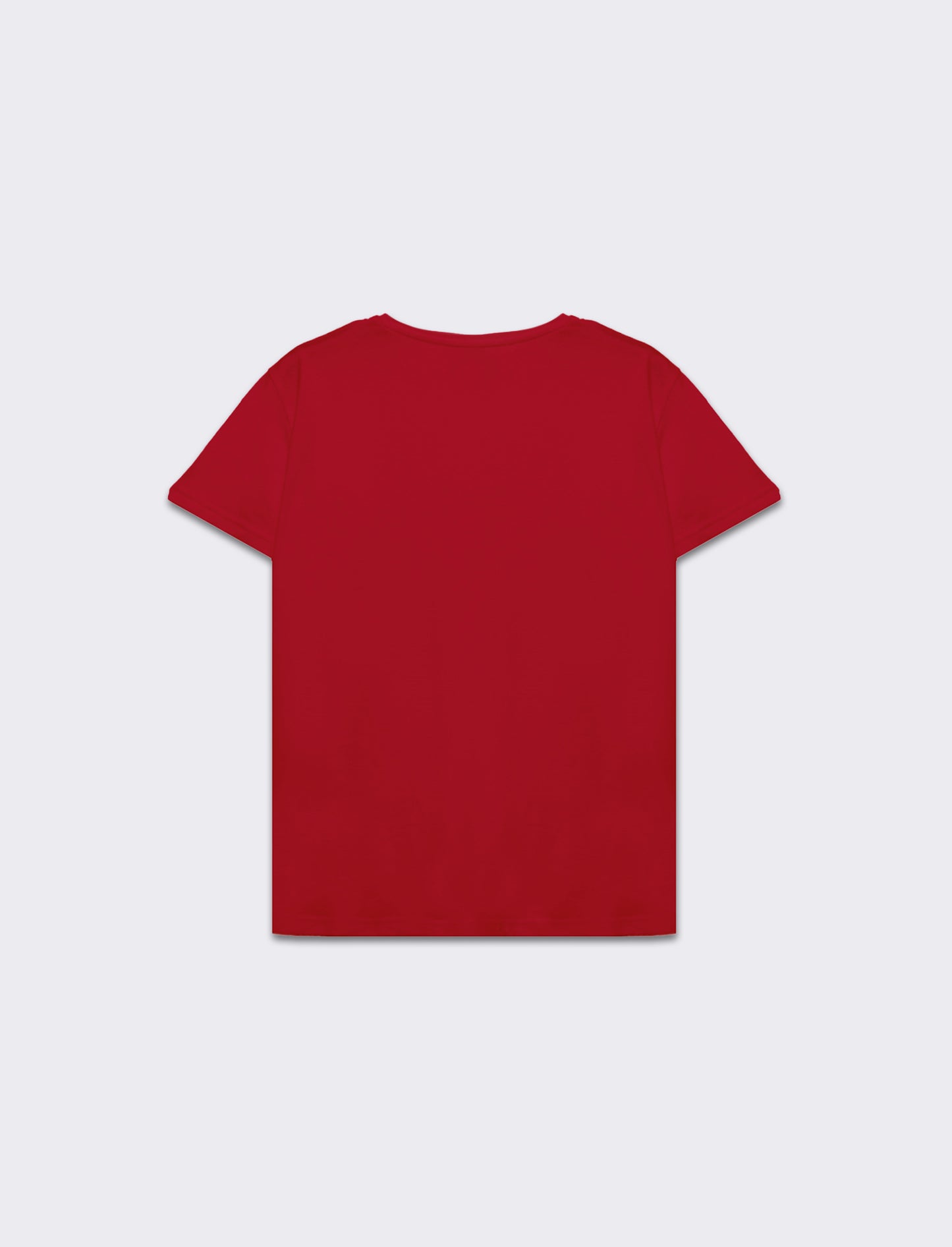 Woman's v-neck t-shirt for men and women - Red