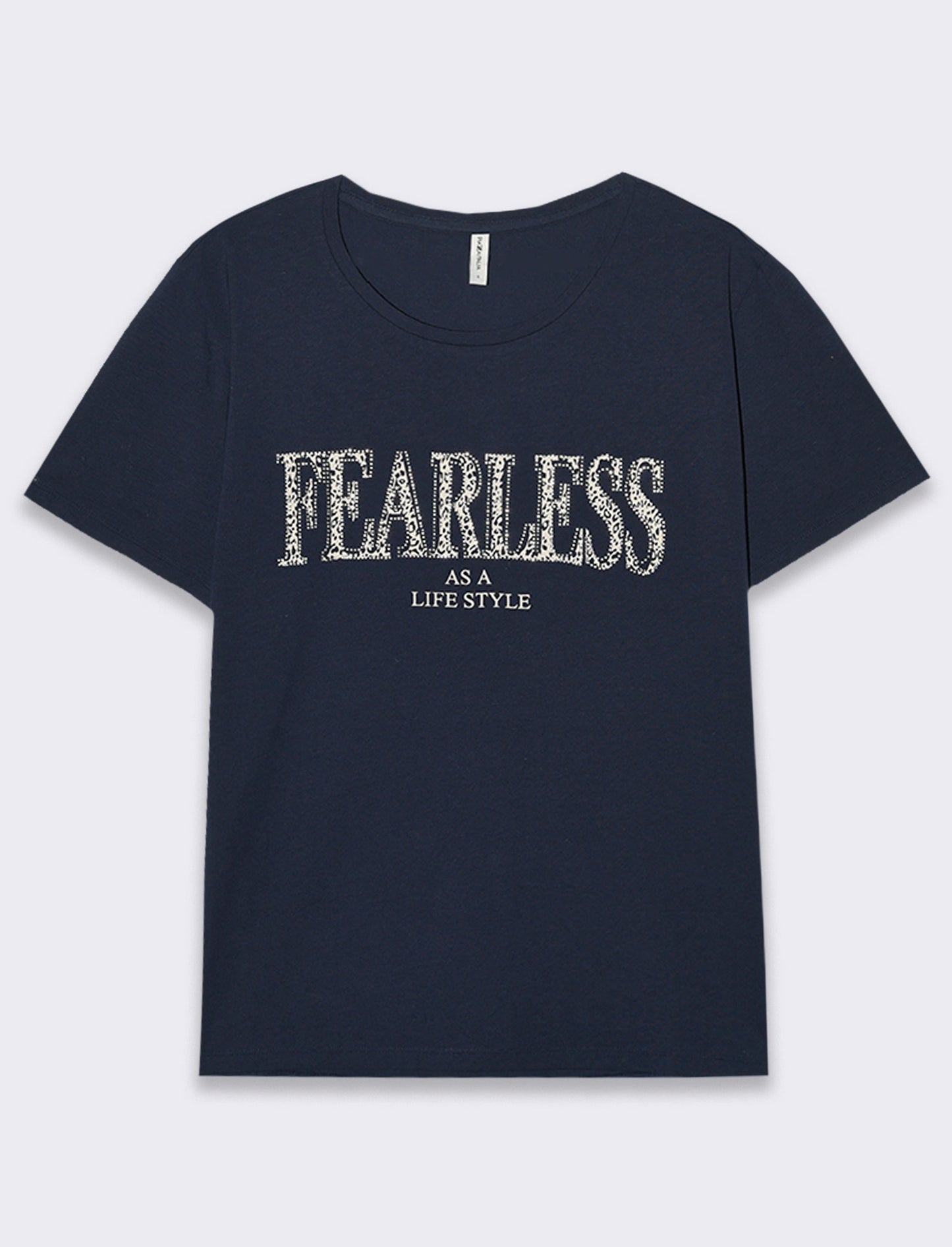 T-shirt manica corta stampata da donna - var 2