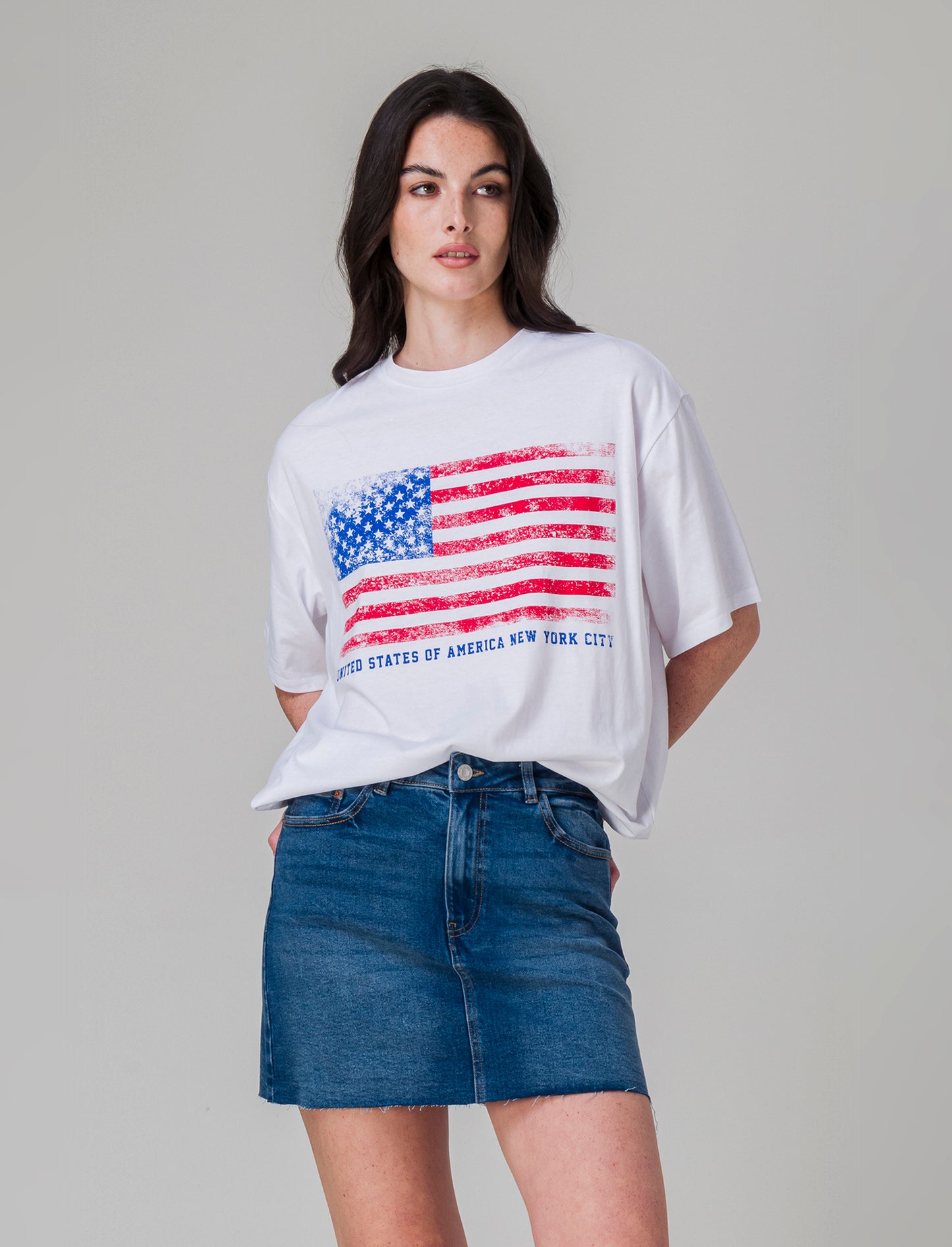 T-shirt stampata da donna - var 1
