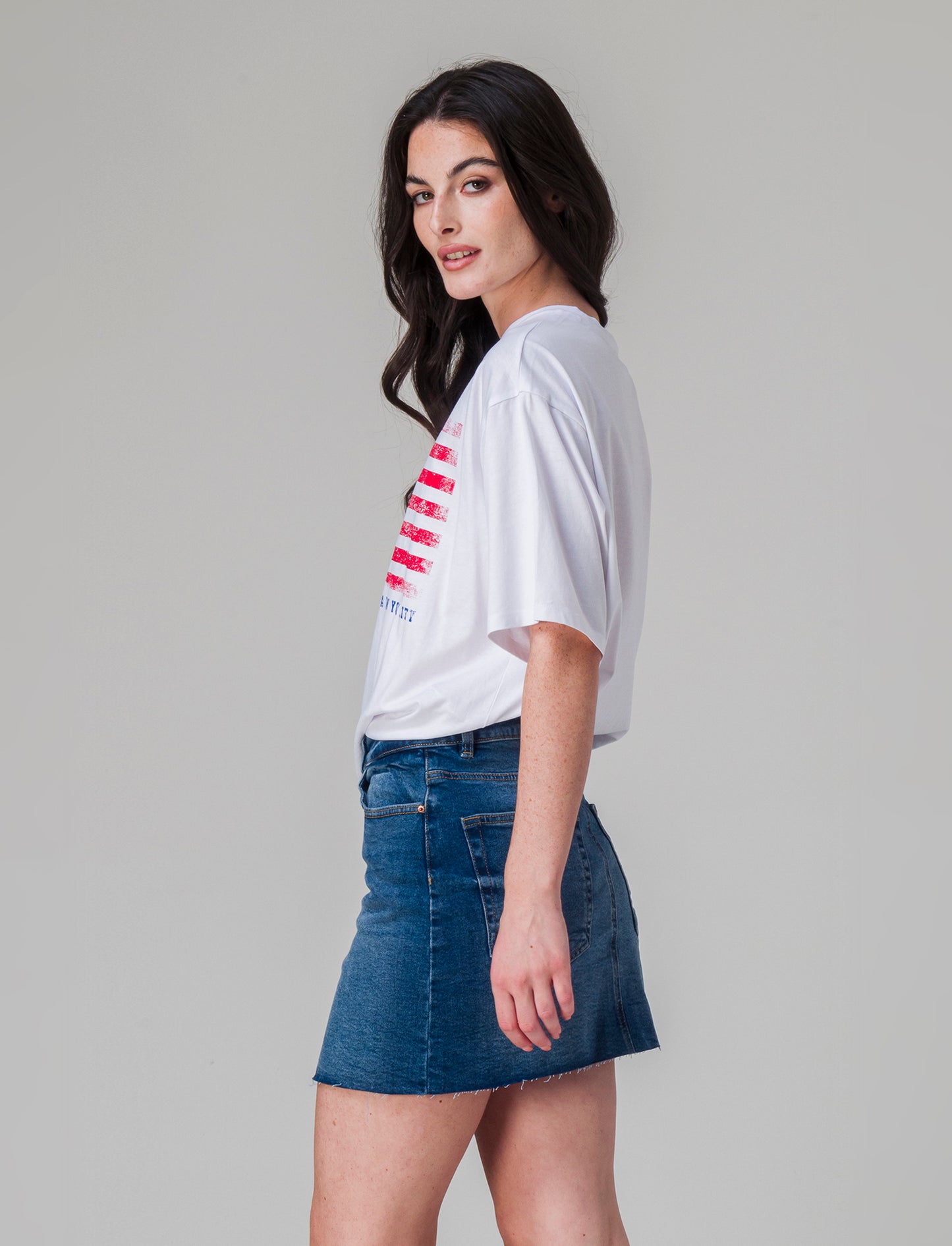 T-shirt stampata da donna - var 1