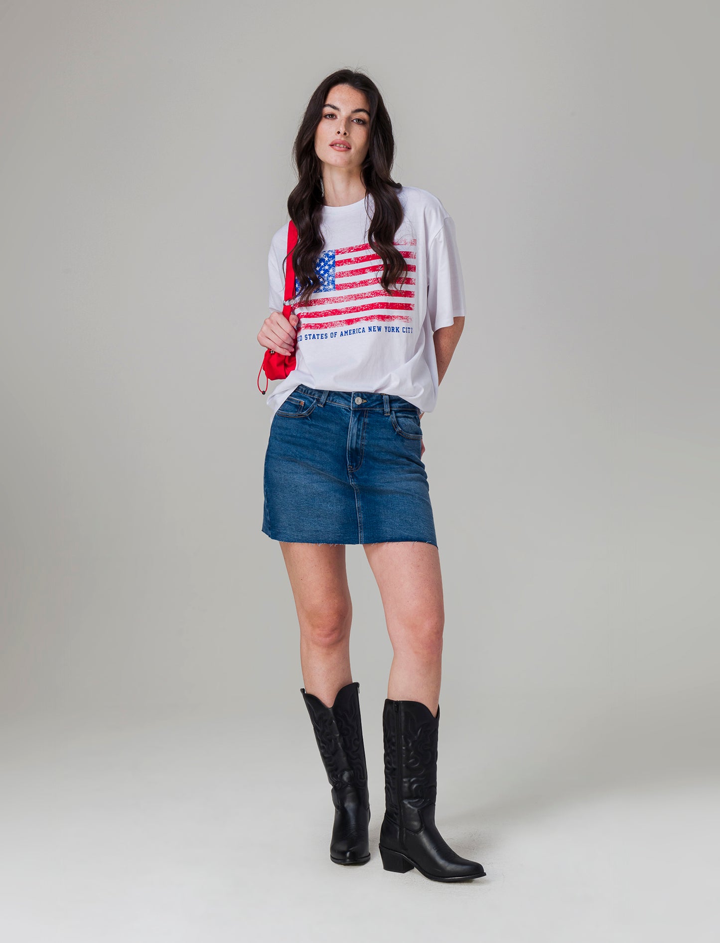 T-shirt stampata da donna - var 1