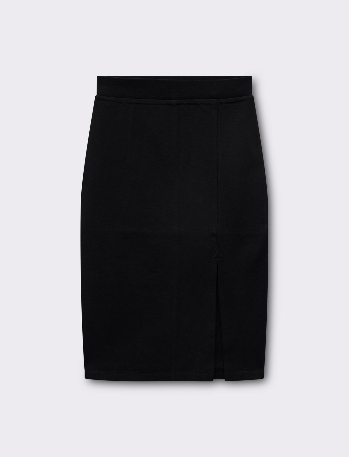 Gonna basica longuette da donna - Nero