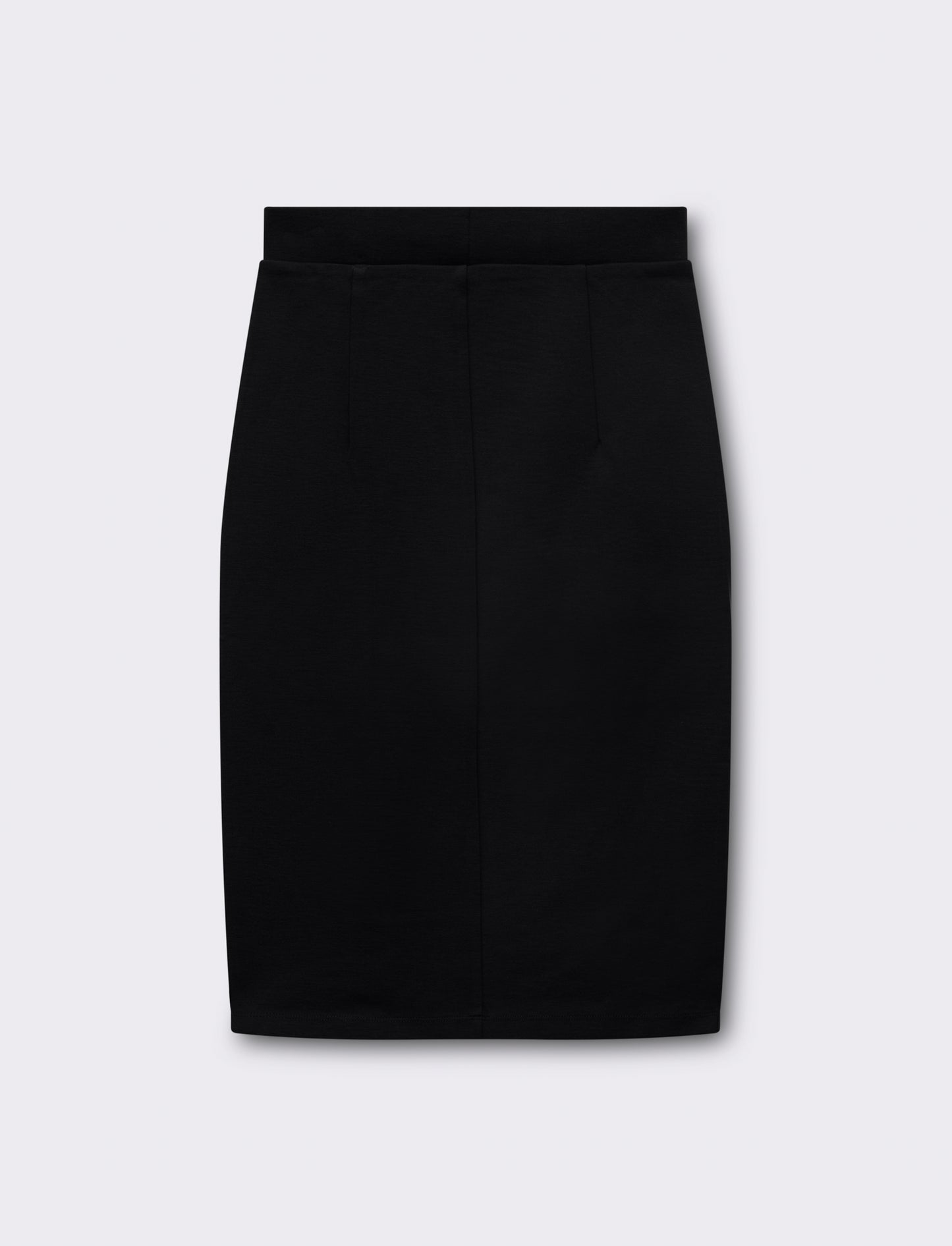 Gonna basica longuette da donna - Nero