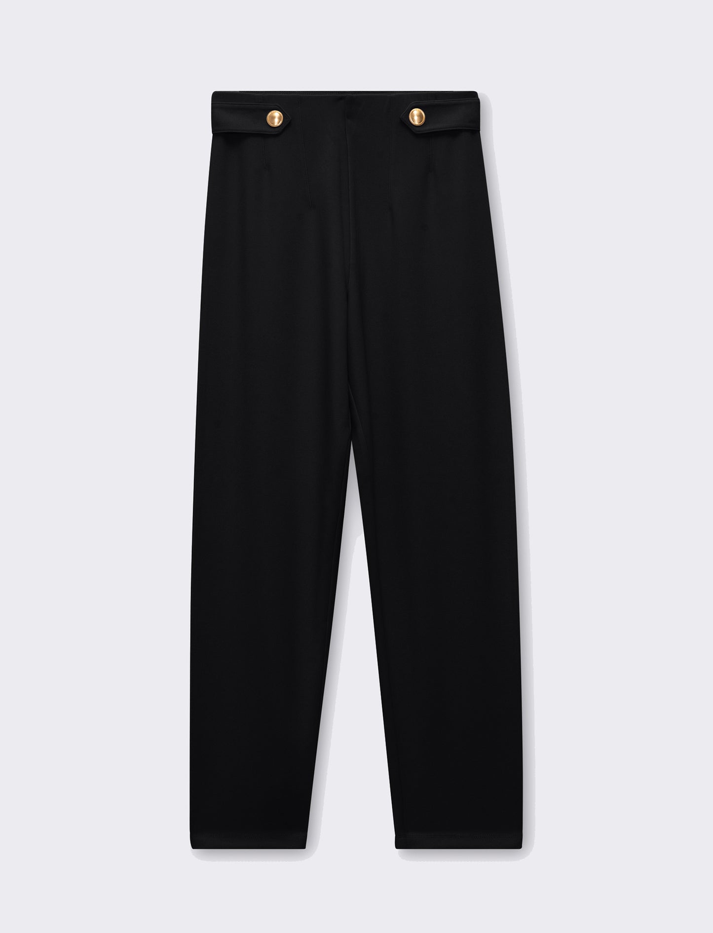 Woman's scuba fabric pants for ultimate comfort - Black