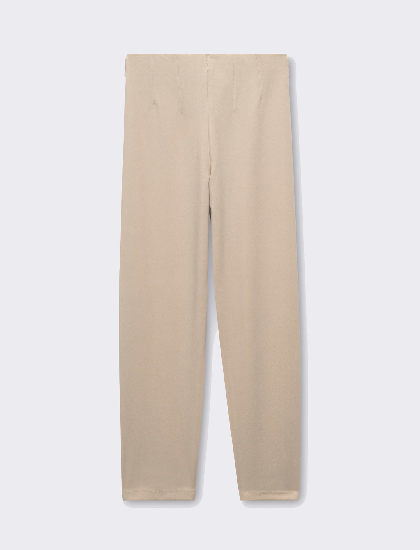 Woman's scuba fabric pants for ultimate comfort - Beige