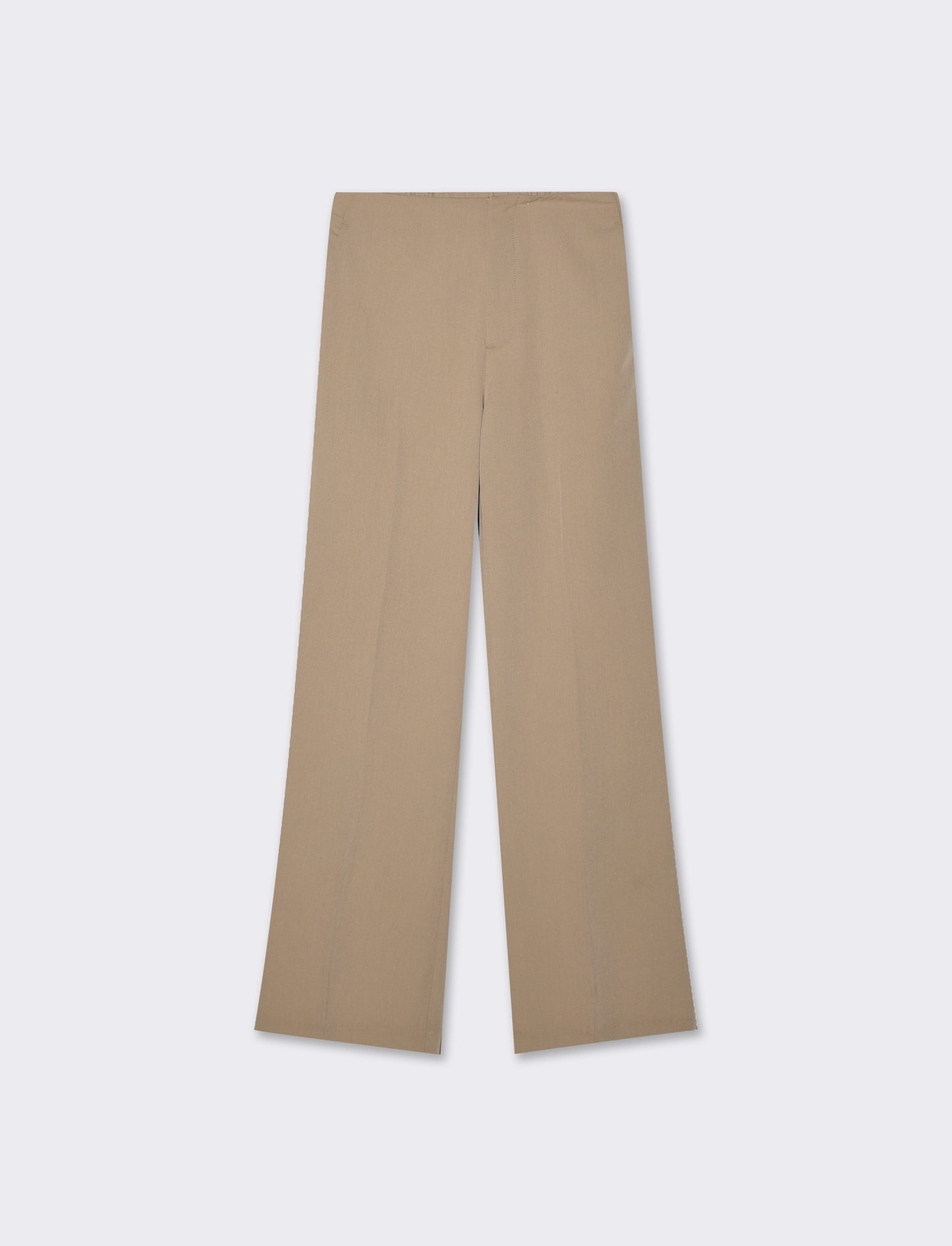 Woman's straight leg pants for all occasions - Beige