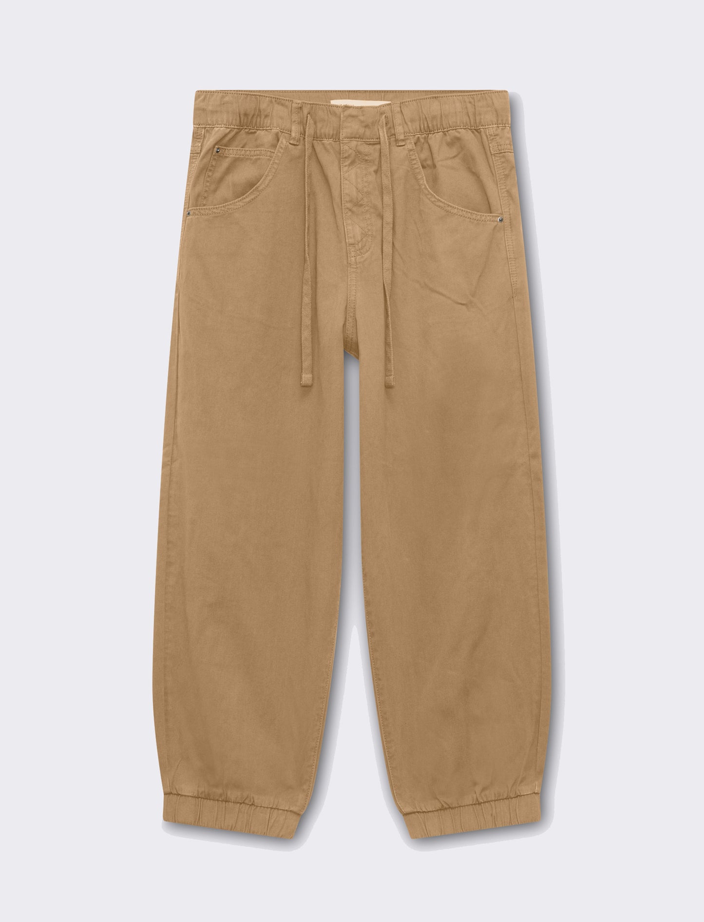 Pantalone a palloncino da donna - Beige fieno