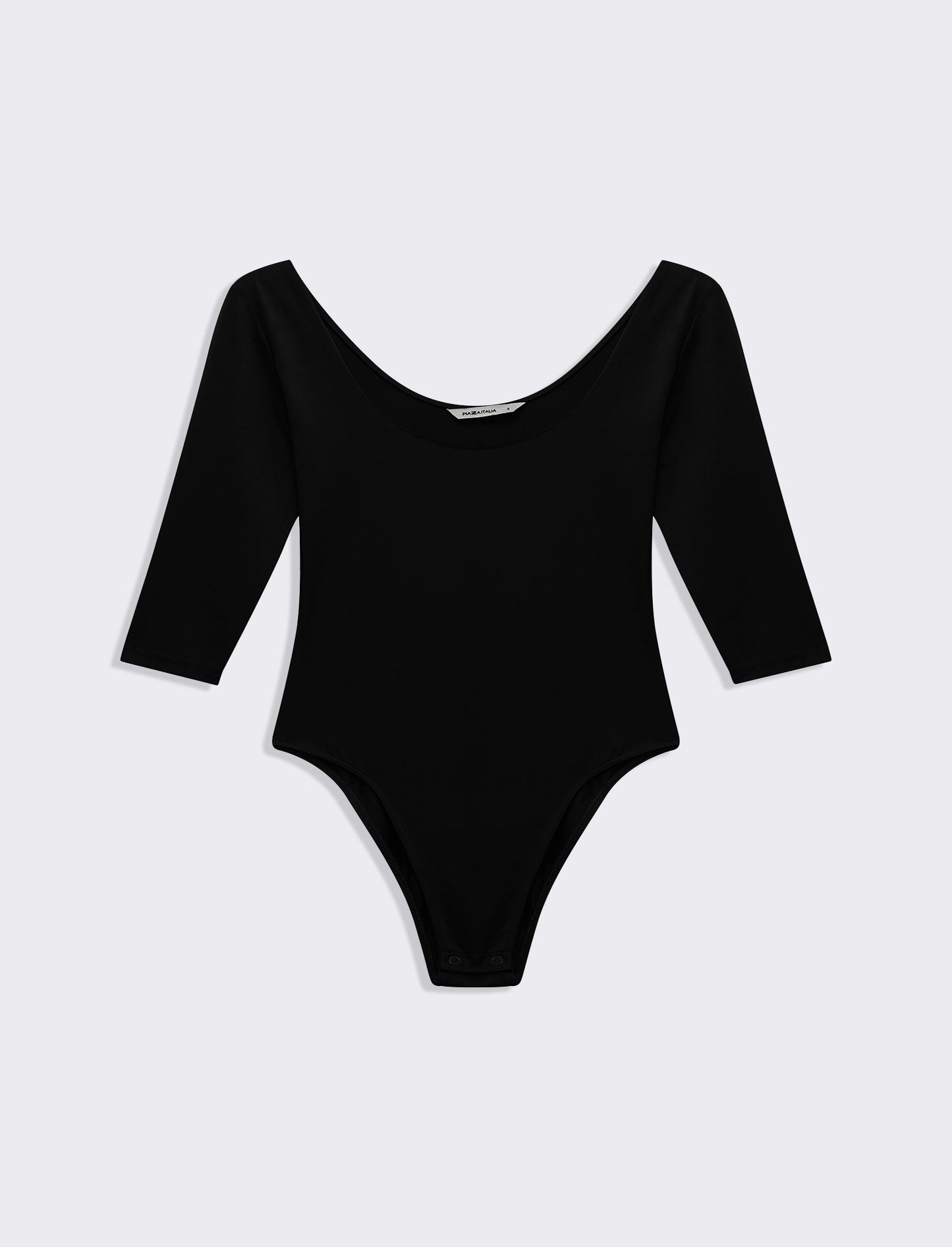 Body mezzamanica da donna - Nero