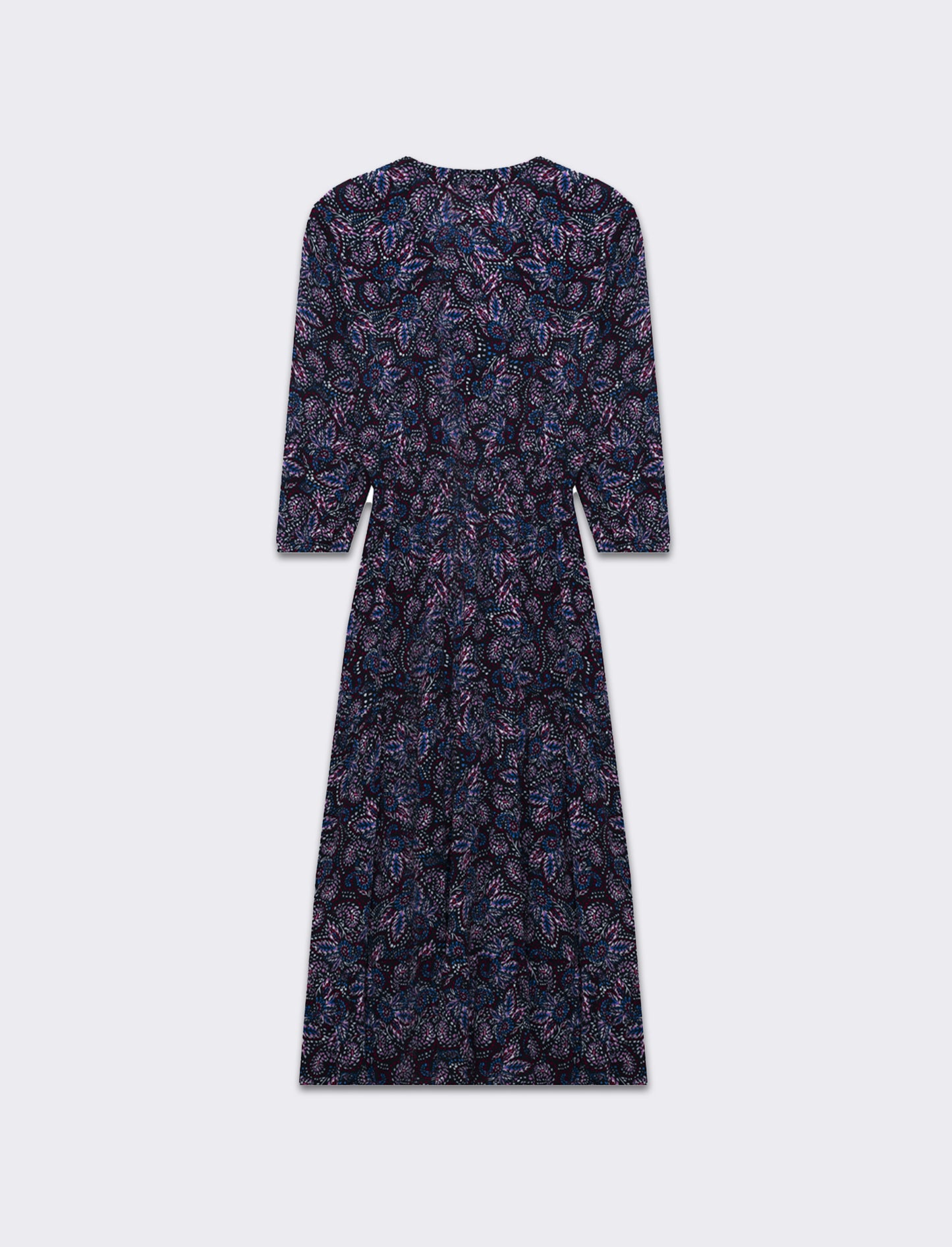 Vestito lungo con cintura da donna - var 1