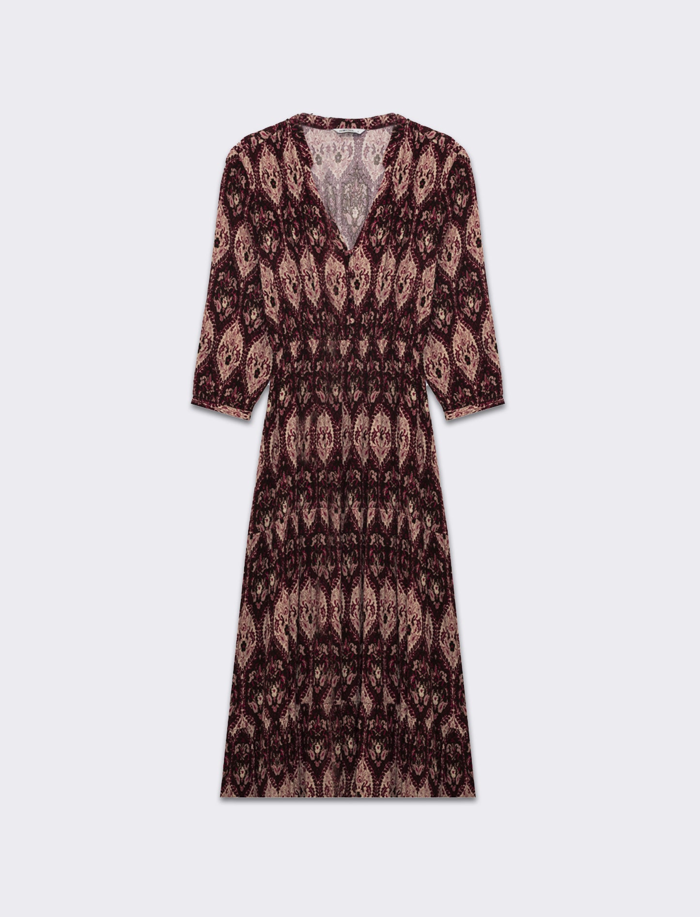 Vestito lungo con cintura da donna - var 2