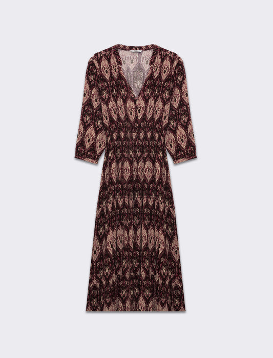 Vestito lungo con cintura da donna - var 2