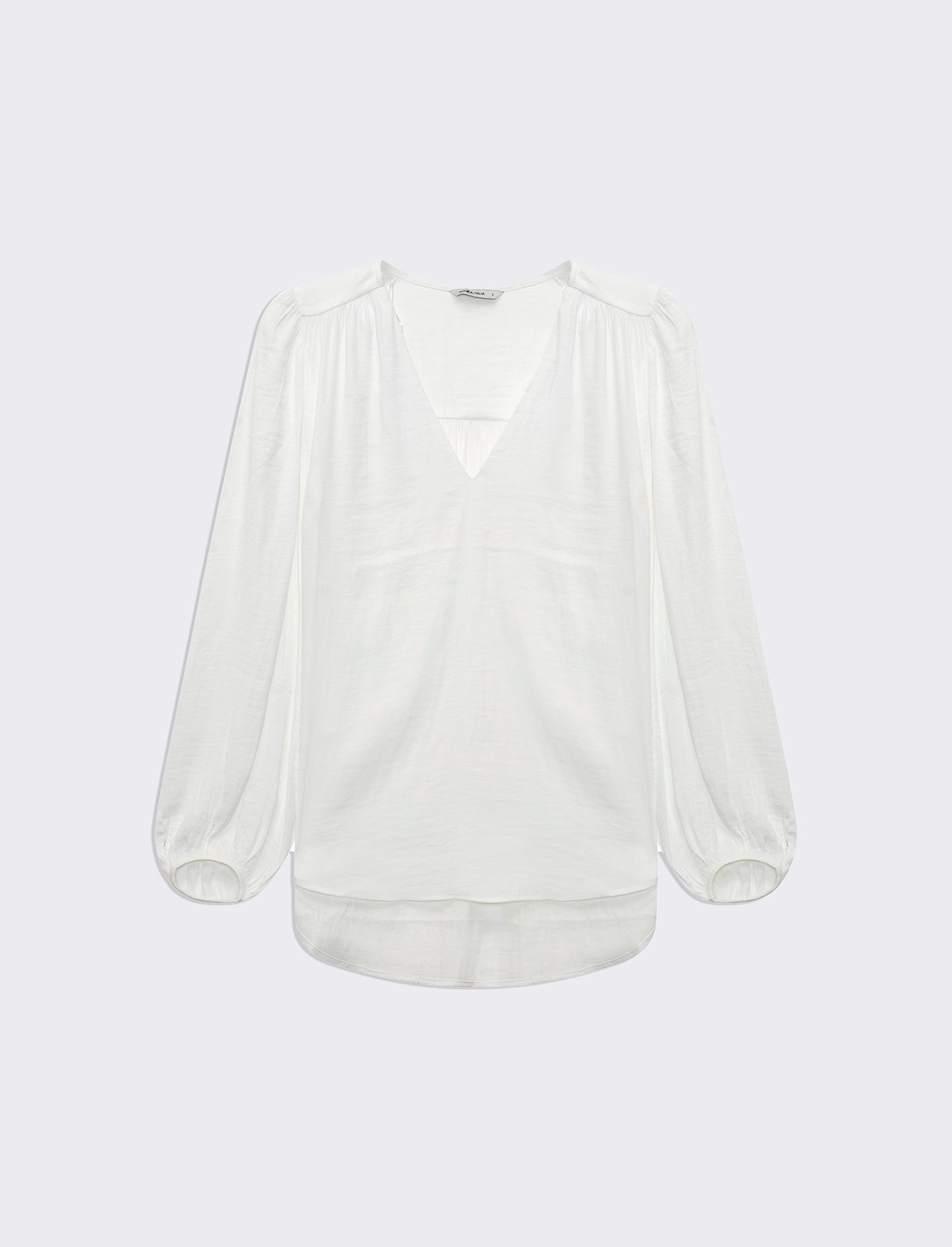 Casacca manica lunga da donna - Bianco latte