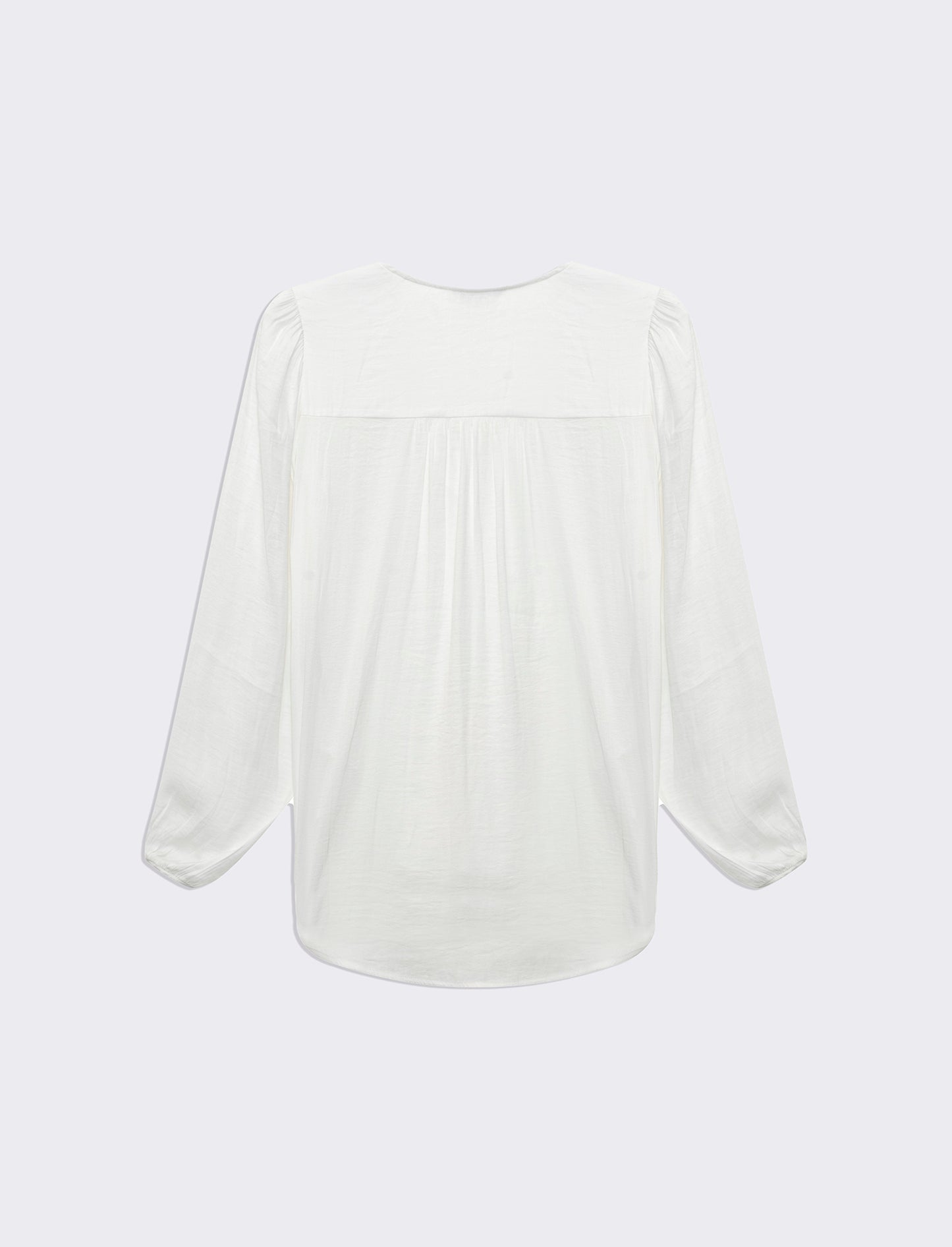 Casacca manica lunga da donna - Bianco latte