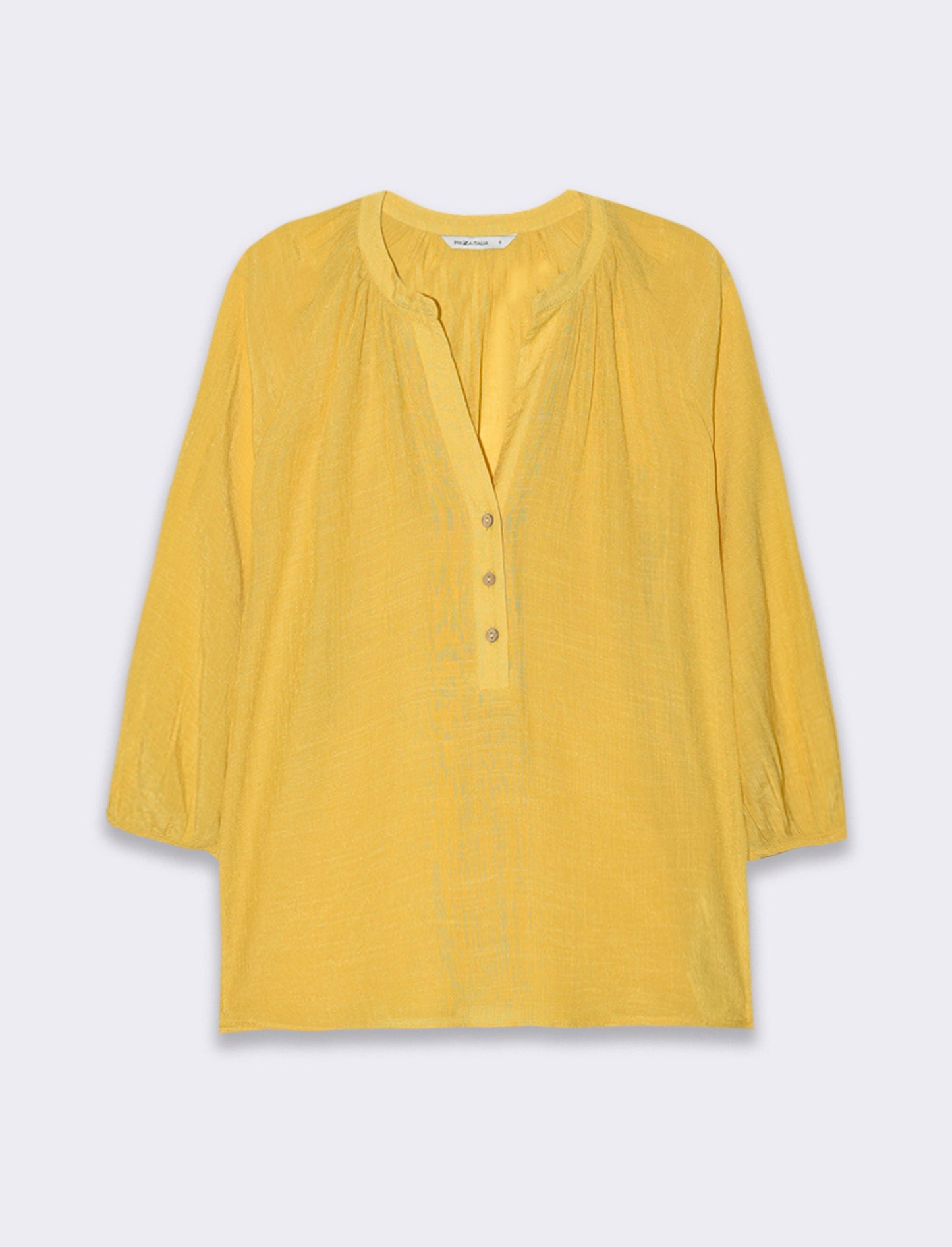 Casacca con manica a 3/4 da donna - Giallo
