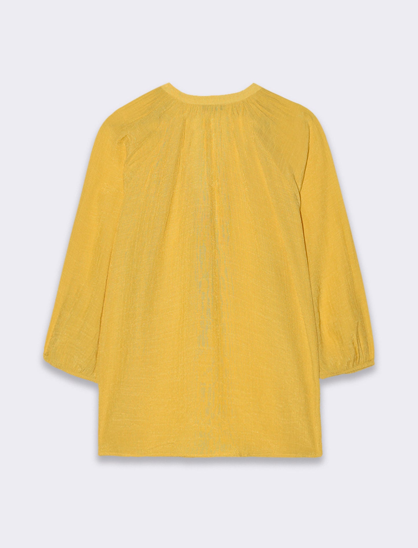 Casacca con manica a 3/4 da donna - Giallo