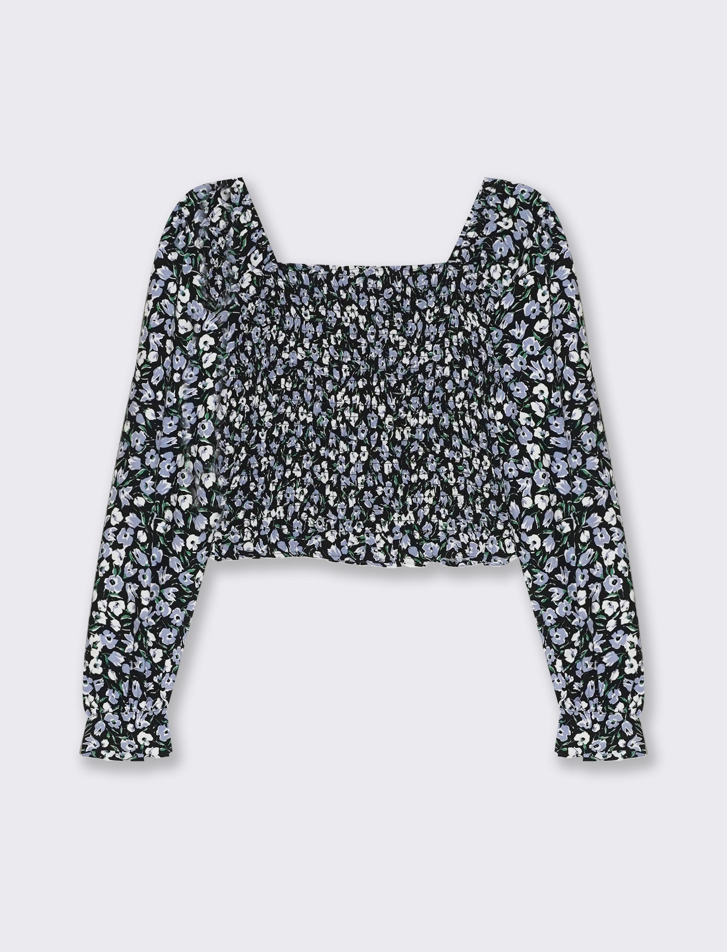 Woman's long sleeve ruffled blouse - 