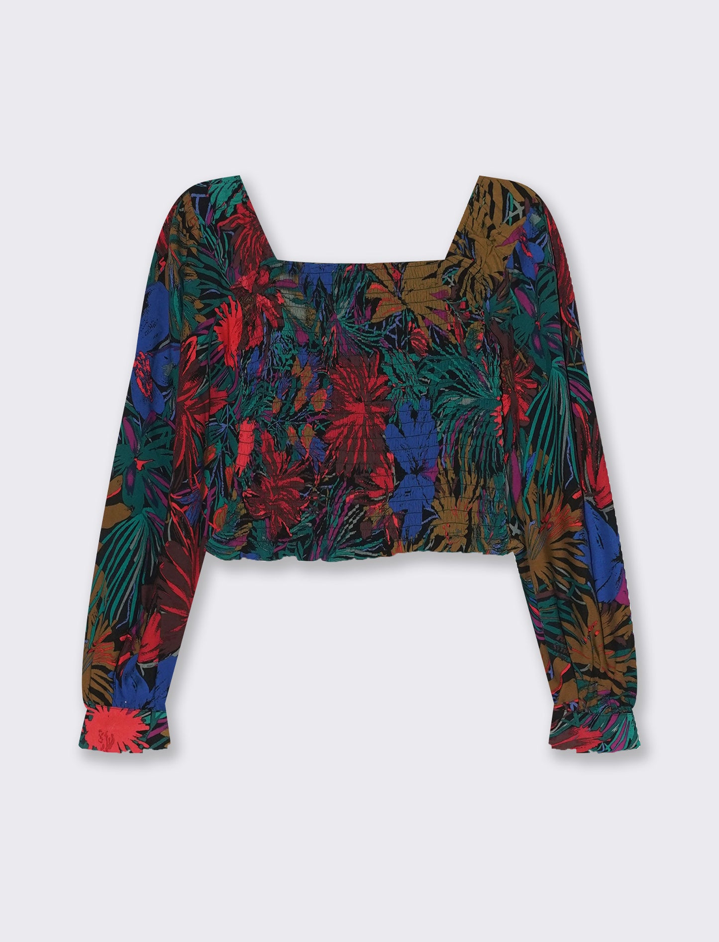 Woman's long sleeve ruffled blouse - 
