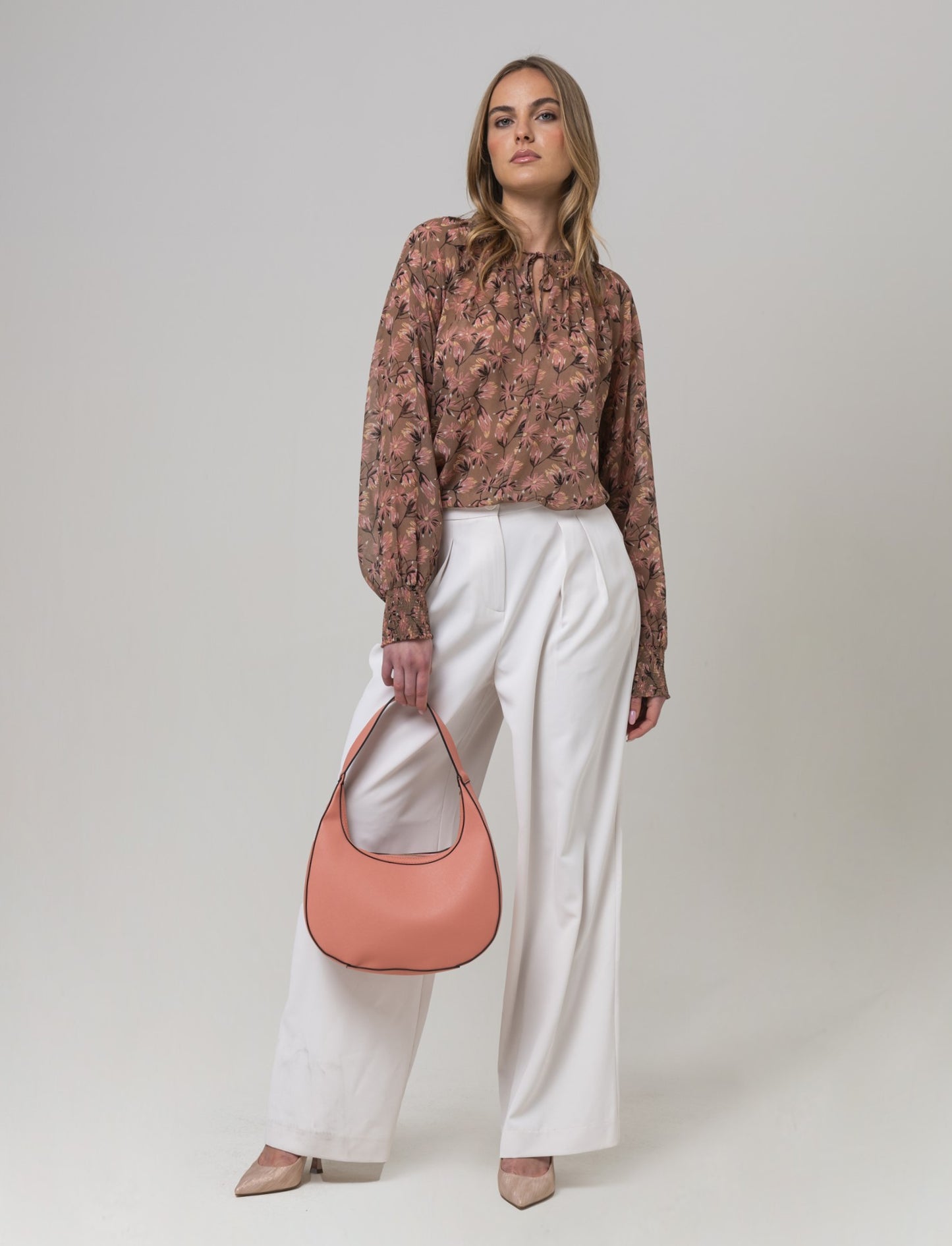 Casacca con collo alla coreana da donna - var 1
